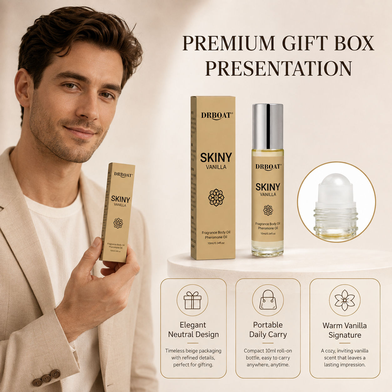 Heren Roll-on Geurolie, Huidac - Perfume Alcohol Fragrance recensie en prijs