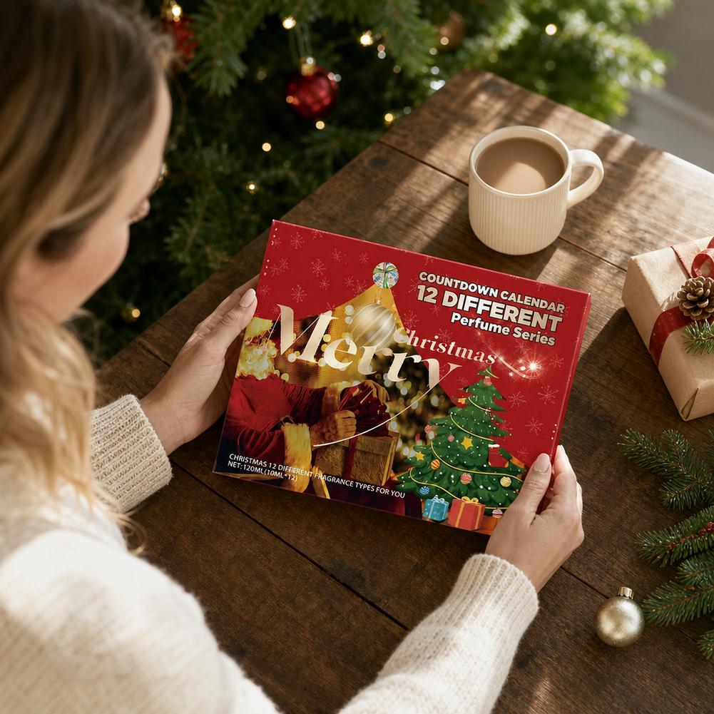 Kerstparfumcadeauset 12 geuren - The Collection Perfume Fragrance recensie en prijs